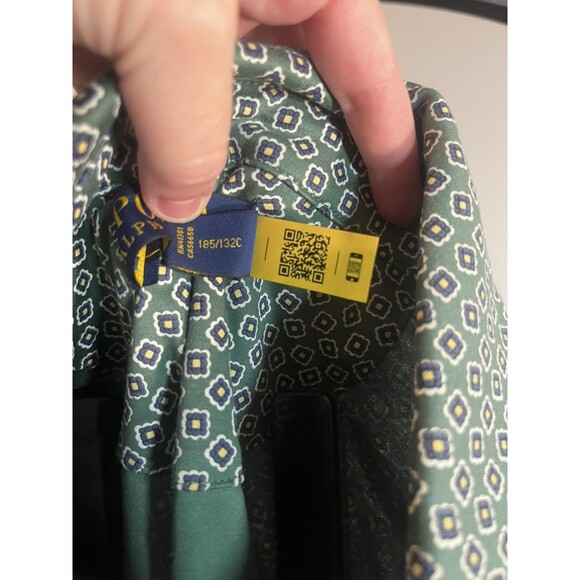 Polo Ralph Lauren Foulard-Print Soft Cotton Short Sleeve Polo - 2XL Tall-NWT - Picture 9 of 14